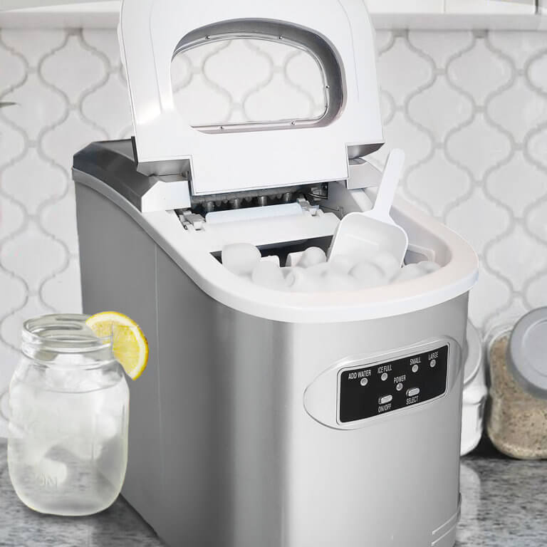 Whynter Ice Maker | Compact & Portable | 27 lb capacity