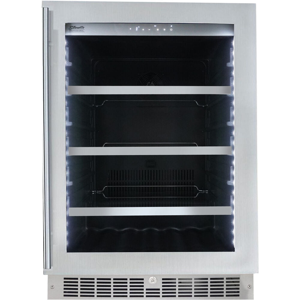 Danby Silhouette Saxony | 24" Wide Integrated Beverage Center | Holds 126 Cans & 6 Bottles