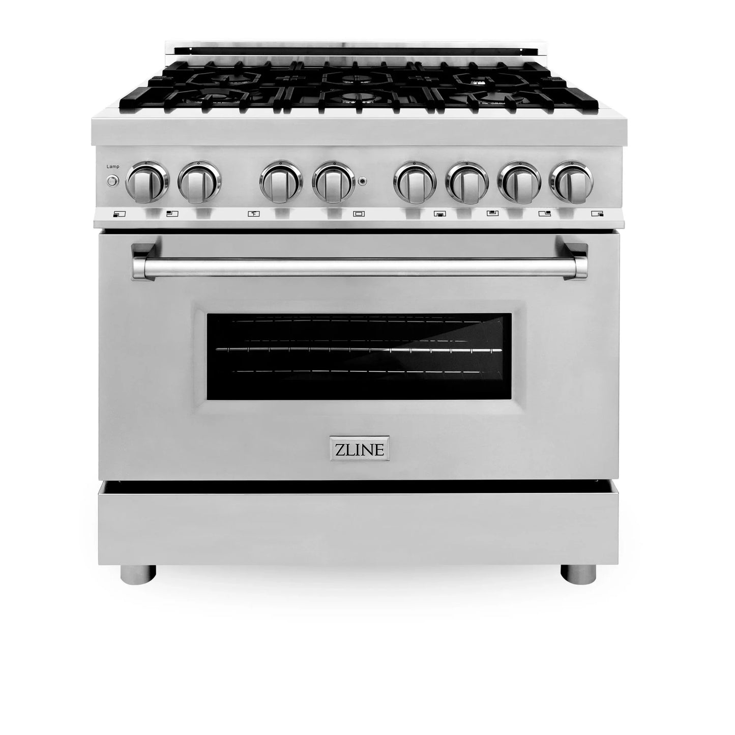 ZLINE 5 Piece Kitchen Package | Dual Fuel Range | Range Hood | Microwave Drawer | Refrigerator | Dishwasher