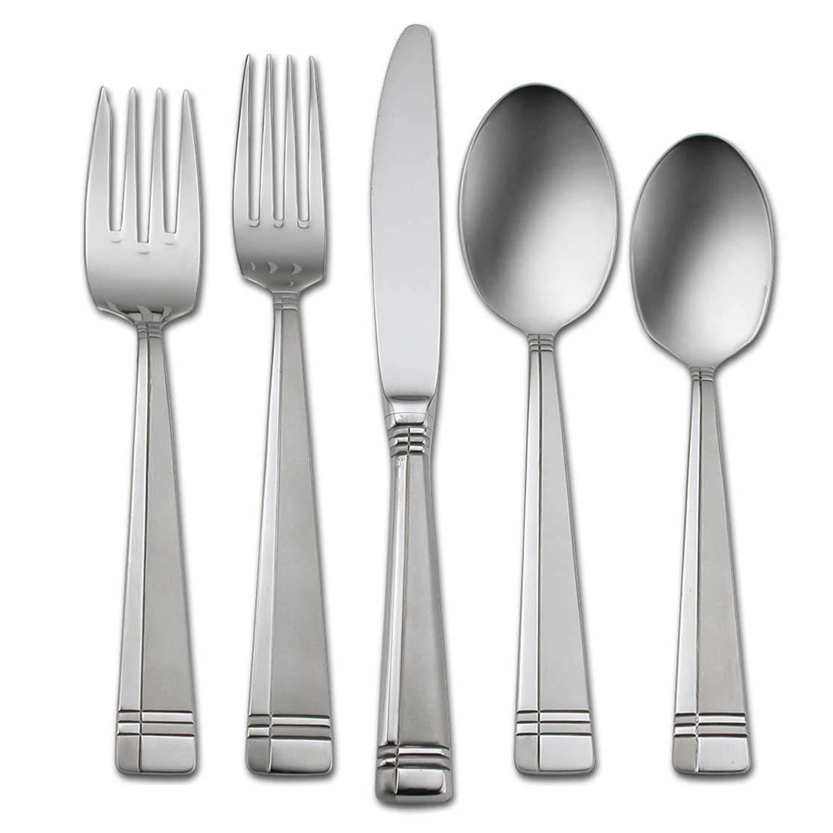 Oneida Amsterdam 45 Piece Everyday Flatware Set
