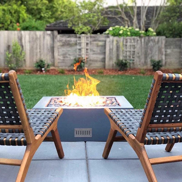 The Outdoor Plus 36" Quad Concrete Gas Fire Pit