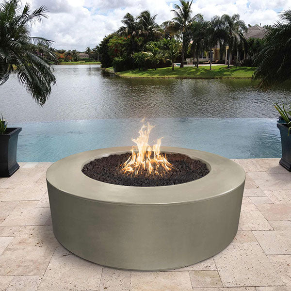 The Outdoor Plus 42" Occasional Height Florence Concrete Gas Fire Pit
