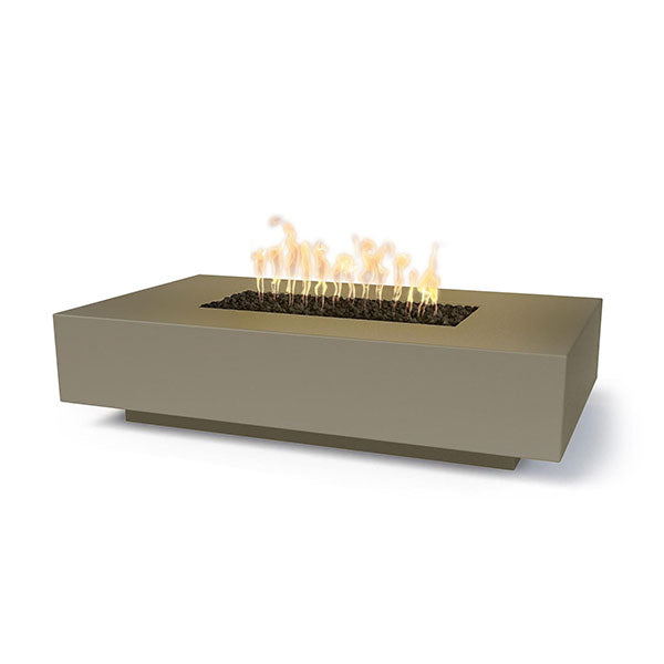 The Outdoor Plus 56" x 38" Cabo Linear Concrete Gas Fire Pit