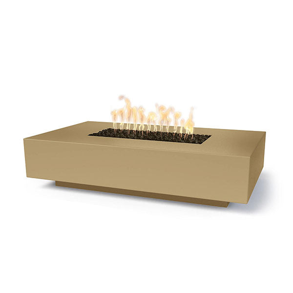 The Outdoor Plus 56" x 38" Cabo Linear Concrete Gas Fire Pit