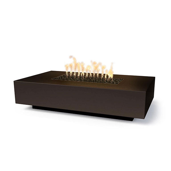 The Outdoor Plus 56" x 38" Cabo Linear Concrete Gas Fire Pit