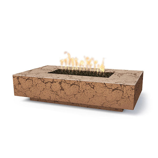 The Outdoor Plus 56" x 38" Cabo Linear Concrete Gas Fire Pit