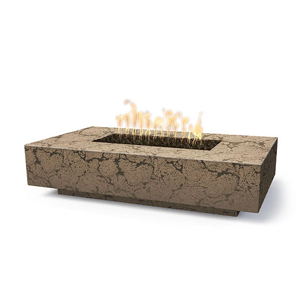 The Outdoor Plus 56" x 38" Cabo Linear Concrete Gas Fire Pit