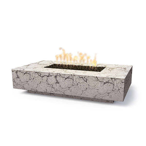 The Outdoor Plus 56" x 38" Cabo Linear Concrete Gas Fire Pit