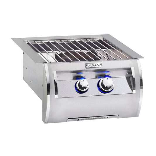 Fire Magic Echelon Diamond Natural Gas Power Burner with Stainless Steel Grid (19-5B1N-0)