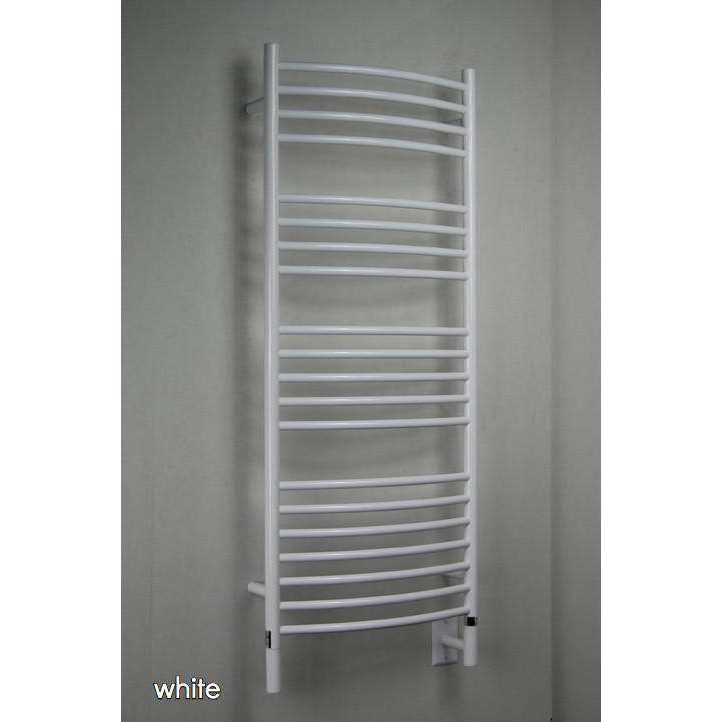Amba Jeeves D Curved Hardwired Towel Warmer - 20.5"w x 53"h