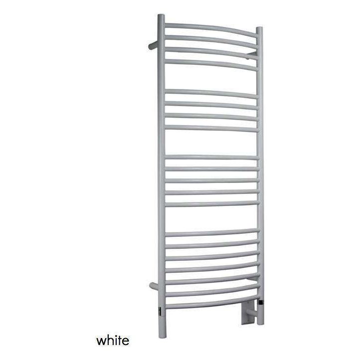 Amba Jeeves D Curved Hardwired Towel Warmer - 20.5"w x 53"h