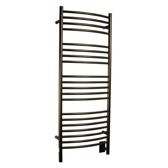 Amba Jeeves D Curved Hardwired Towel Warmer - 20.5"w x 53"h