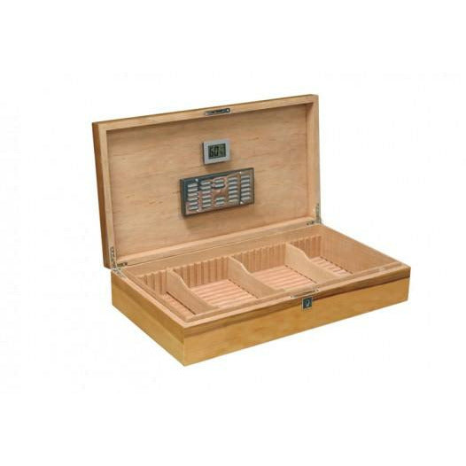 Winchester Desktop Cigar Humidor | Slotted Dividers | 150 Cigars