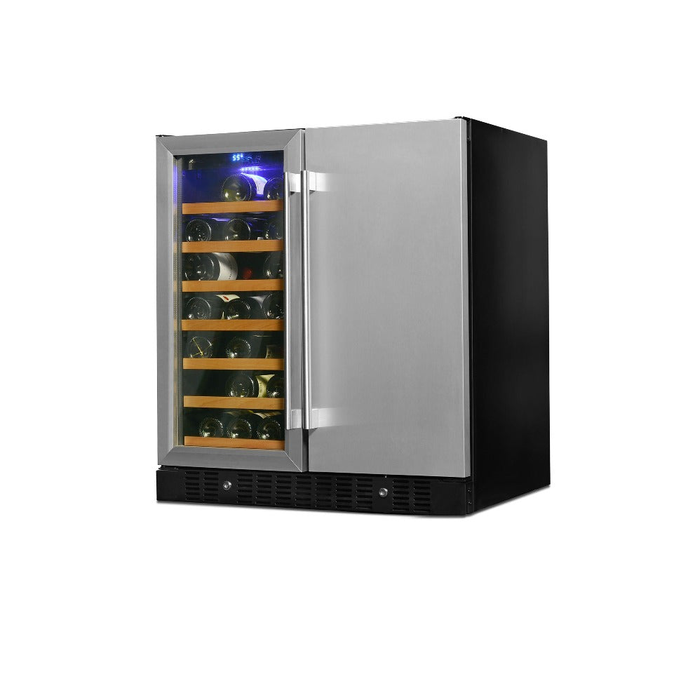 Smith & Hanks 30" Dual Zone Wine and Beverage Center Combo | BEV176SD