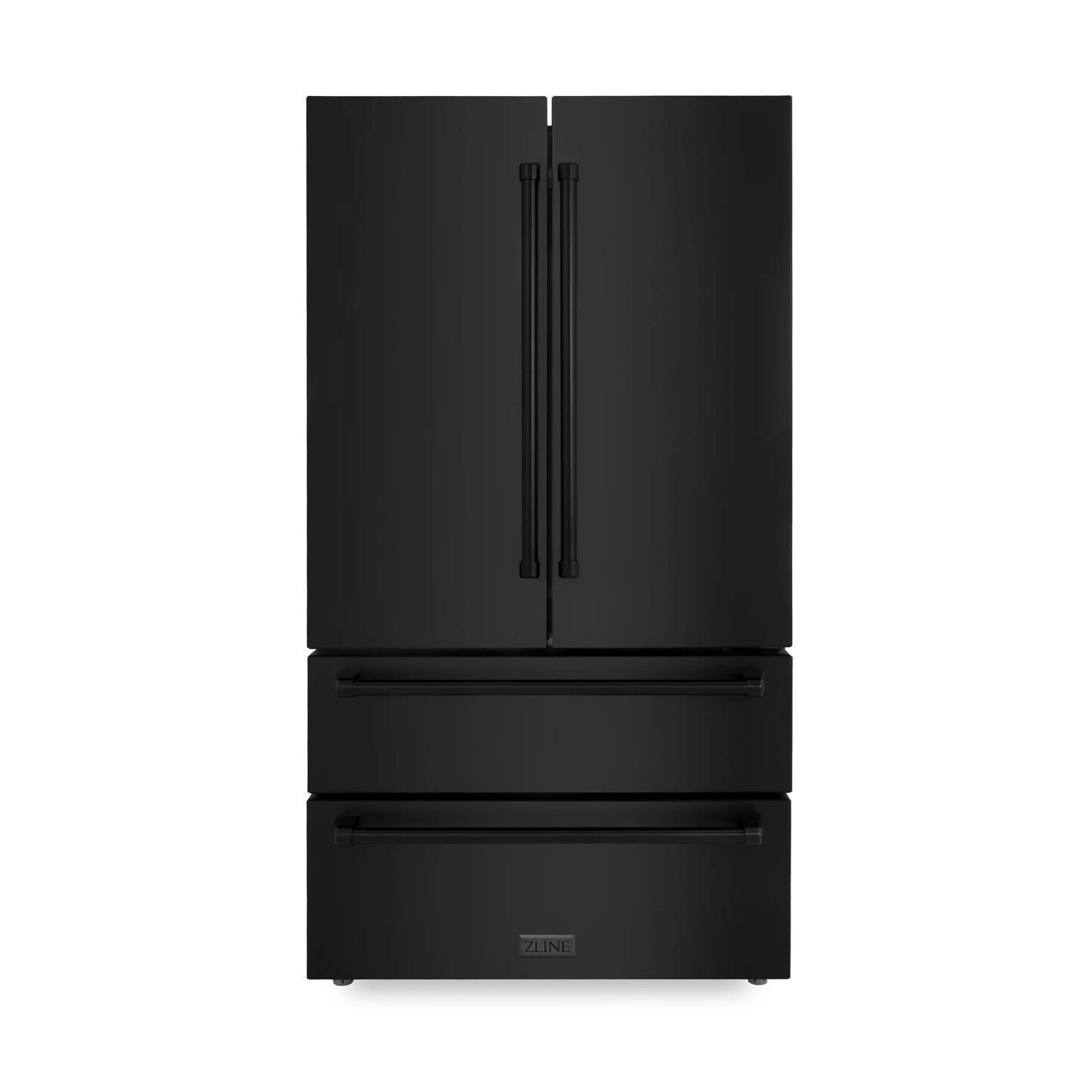 ZLINE 4 Piece Kitchen Package | Refrigerator | Dual Fuel Range | Range Hood | Microwave Drawer