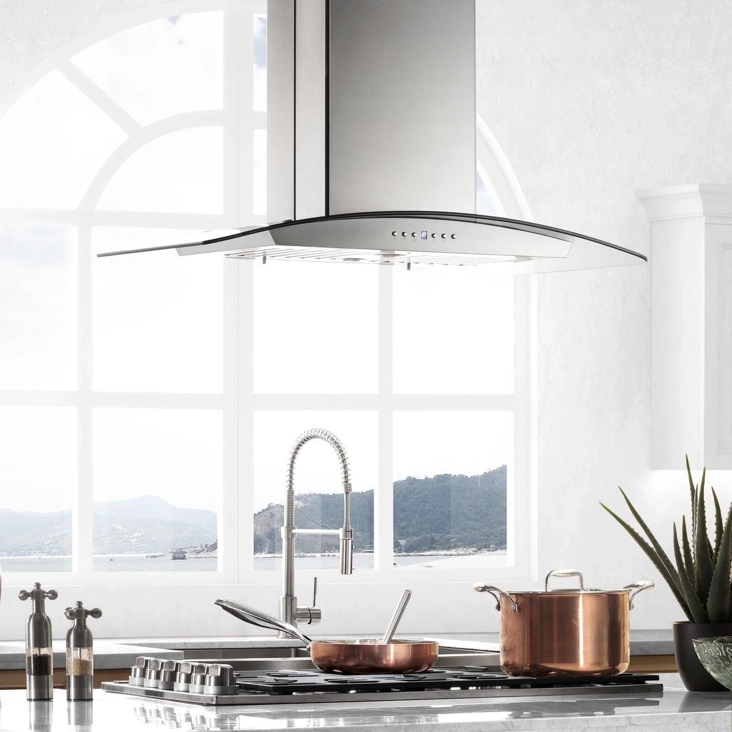 ZLINE GL5i Island Range Hood in Stainless Steel