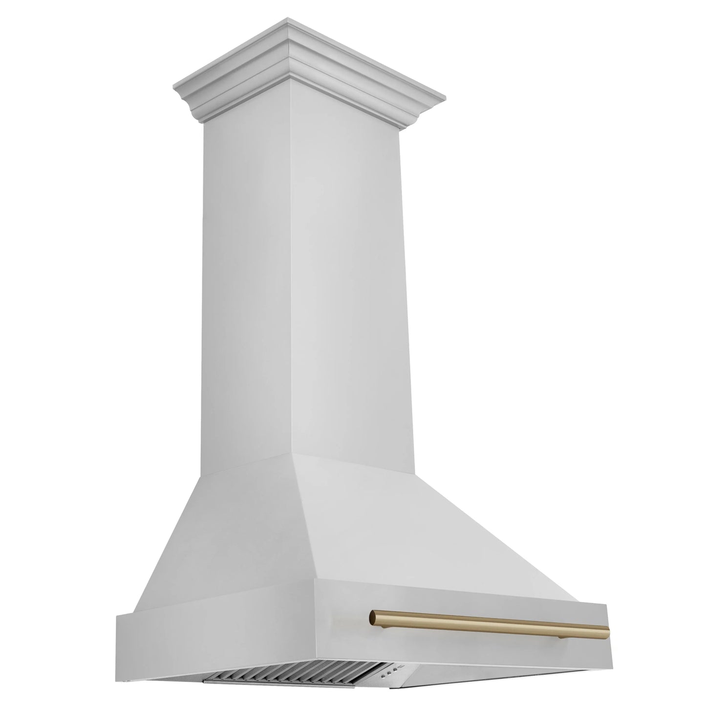 ZLINE 30" Autograph Edition Kitchen Package with Stainless Steel Dual Fuel Range and Range Hood with Accents