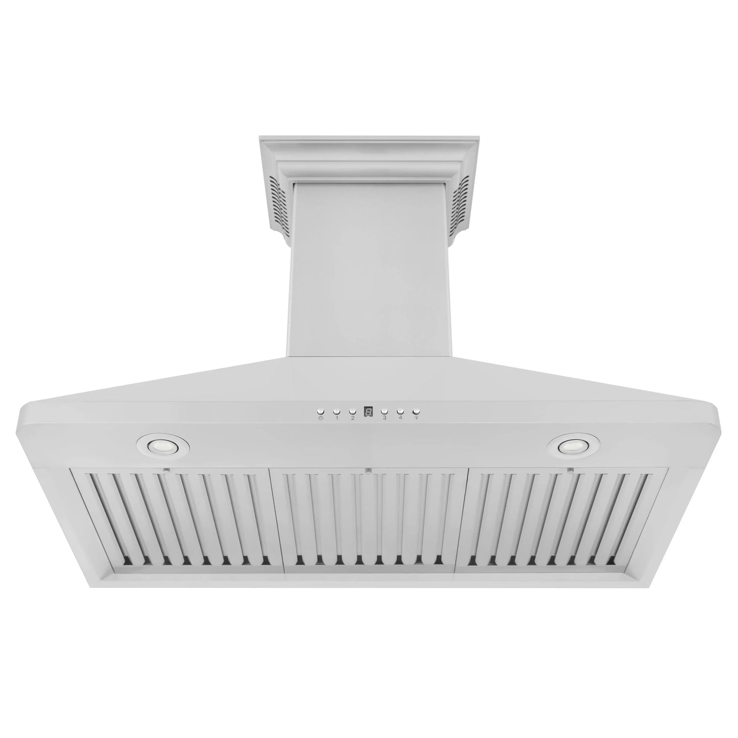 ZLINE KF1 Wall Mount Range Hood with Crownsound Bluetooth Speakers