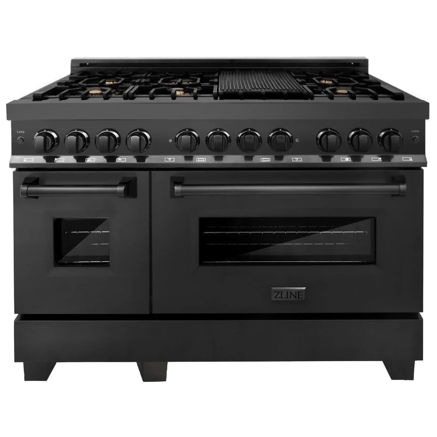 ZLINE 4 Piece Kitchen Package | Dual Fuel Range | Range Hood | Microwave Drawer | Dishwasher