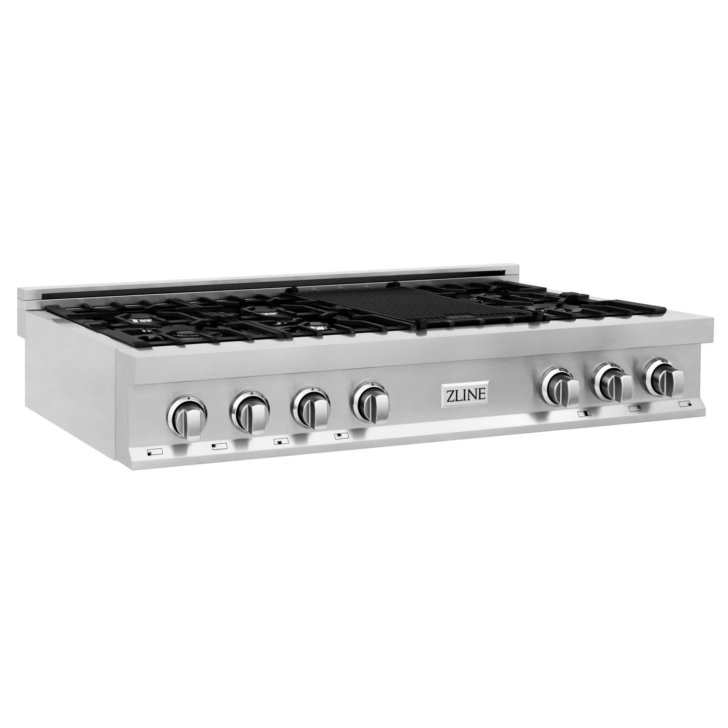 ZLINE Omega | Porcelain Gas Stovetop with Gas Burners and Griddle