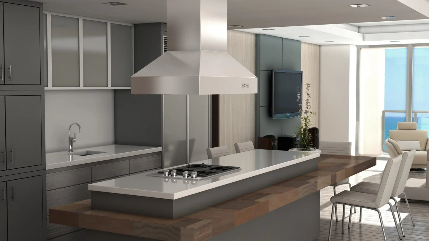 ZLINE 697i-304 Outdoor Island Mount Range Hood