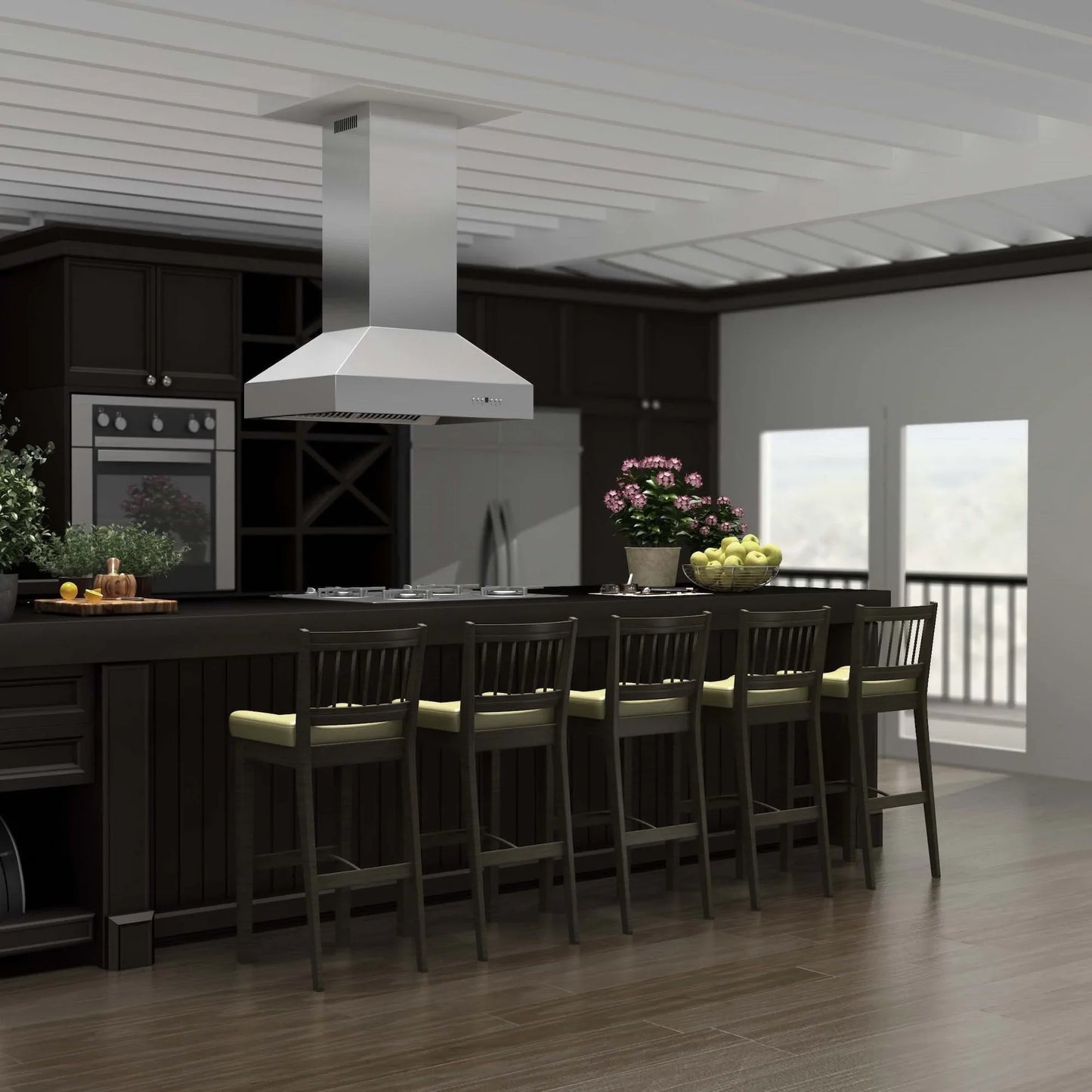 ZLINE 697i-304 Outdoor Island Mount Range Hood