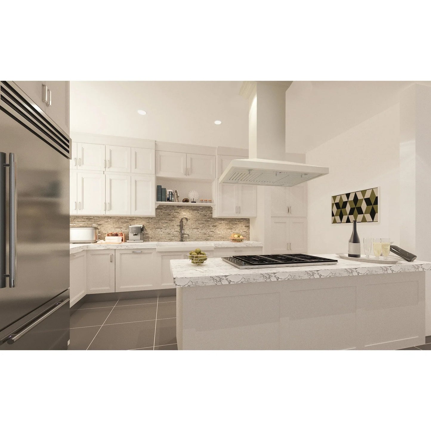 ZLINE KBiTT Wooden Island Mount Range Hood