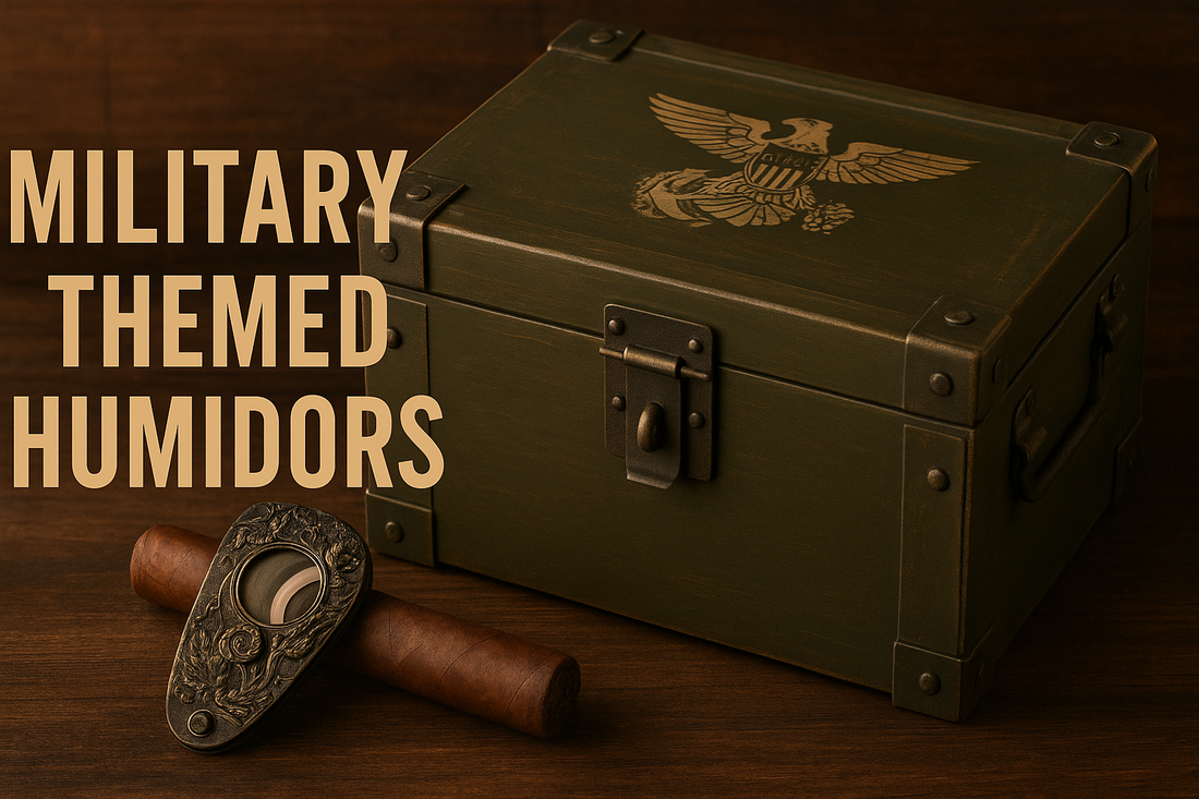 The Best Military Themed Humidor Gifts: Top Picks for Veterans, Collectors & Cigar Enthusiasts
