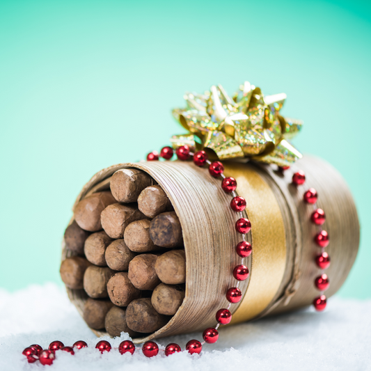 Cigar Bundle wrapped like a present
