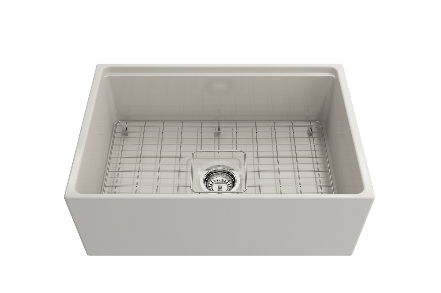 BOCCHI CONTEMPO 27" Single Bowl Kitchen Sink with Integrated Work Station & Accessories