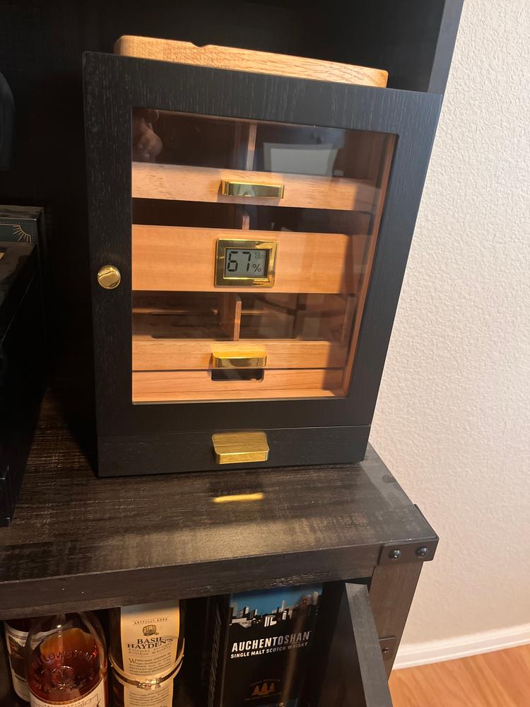 Luca Humidor Cabinet | Holds 100 Cigars