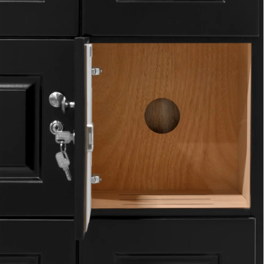 Humidor Supreme Large Humidor Cigar Locker with 28 lockers | Holds 8500 Cigars