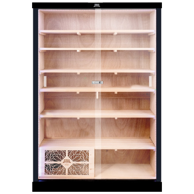 Humidor Supreme Commercial Humidor For Cigar Display | Sliding Glass Doors
