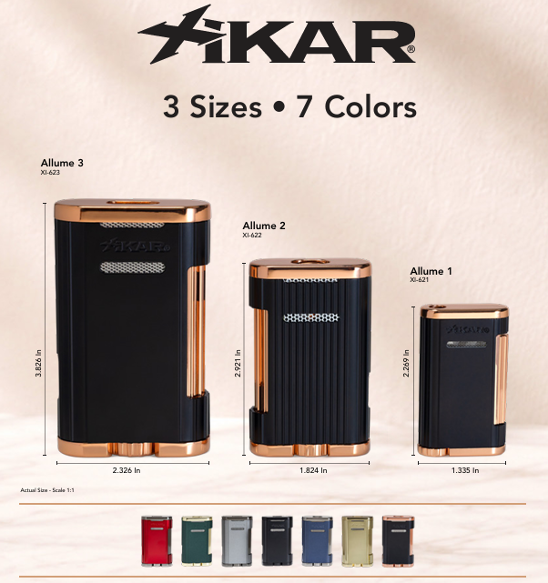 Xikar Allume 2 Flame Torch Lighter | Newly Redesigned