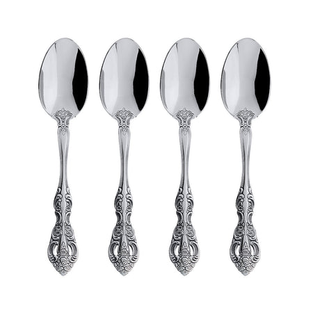 Oneida Michelangelo Fine Flatware Teaspoons, Set Of 4