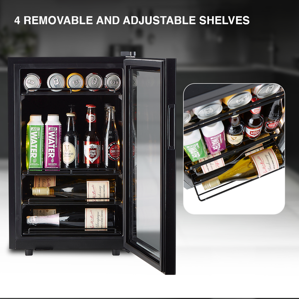 Smith & Hanks Freestanding Beverage Cooler | Holds 80 Cans | BEV70