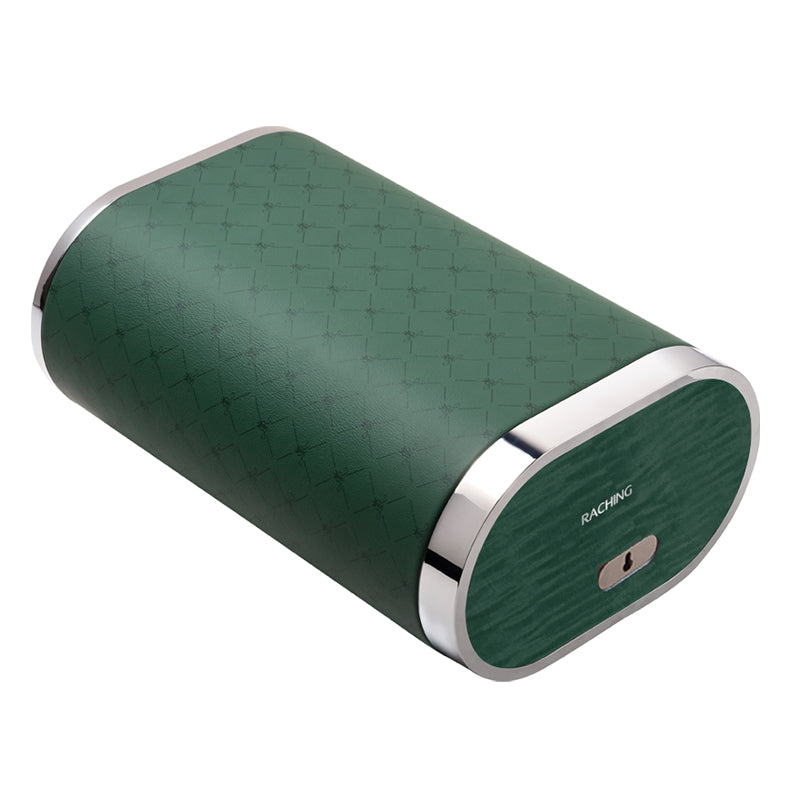 Raching RR Cigar Humidor Box | Premium Calfskin Leather