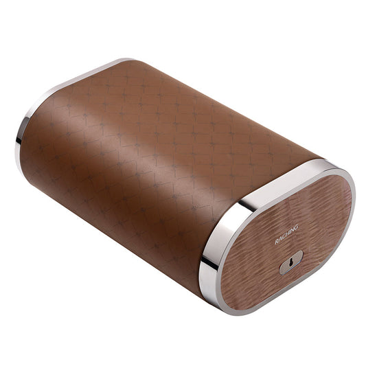 Raching RR Cigar Humidor Box | Premium Calfskin Leather