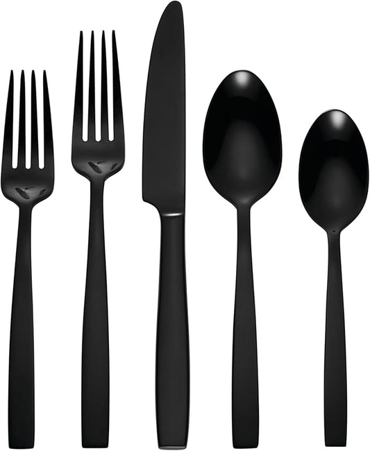 Hampton Forge Clearview Satin Black 20 Piece Set