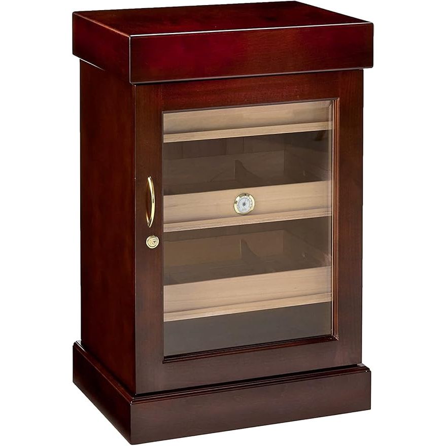 Humidor Supreme Mini Tower Cabinet | Holds 1000 Cigars