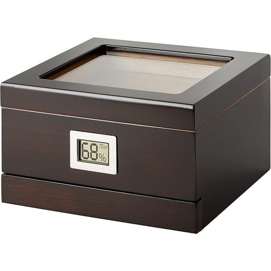 Manhattan Executive Humidor Kit w/Accessories Draw  | Holds 25 Cigars