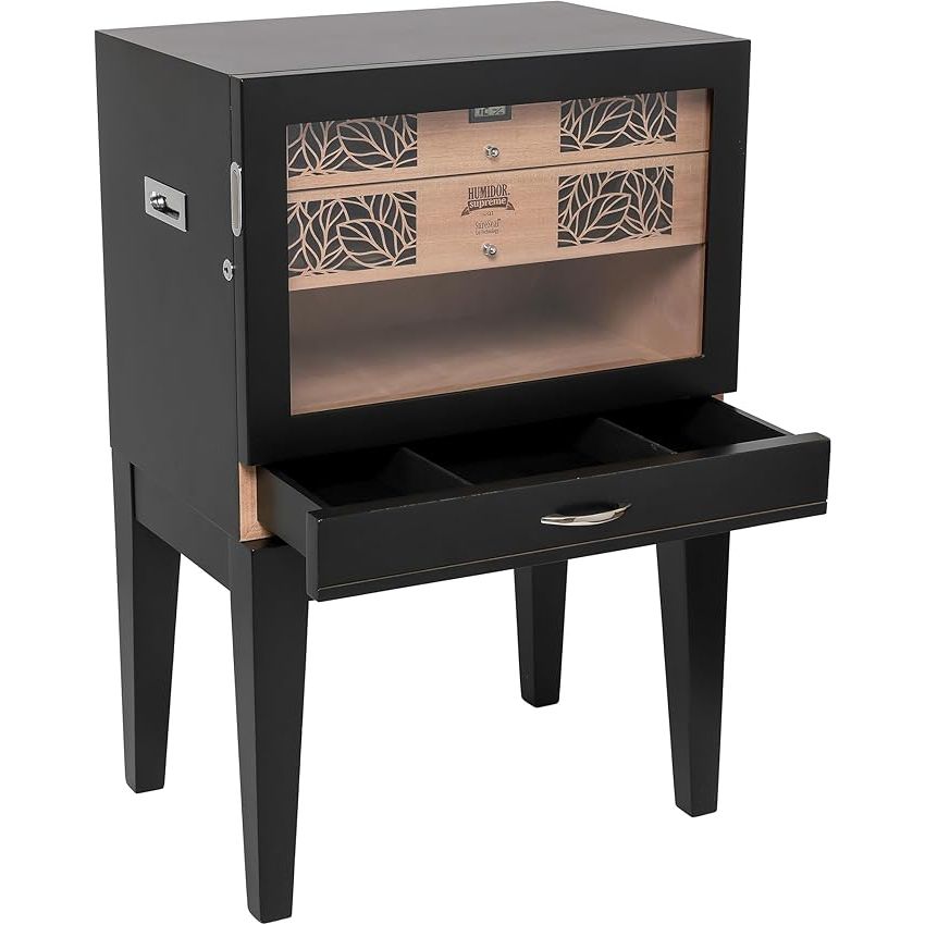 Balthazar II Glass Cabinet Humidor | Holds 1000 Cigars