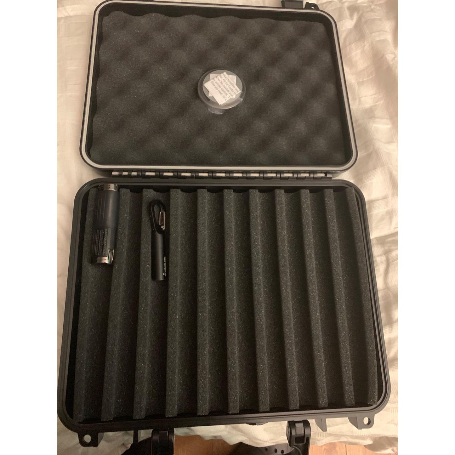 Xikar Travel Humidor | Waterproof Crushproof Airtight | Sizes 5, 10, 15, 20, 40, 60 Cigar Capacity