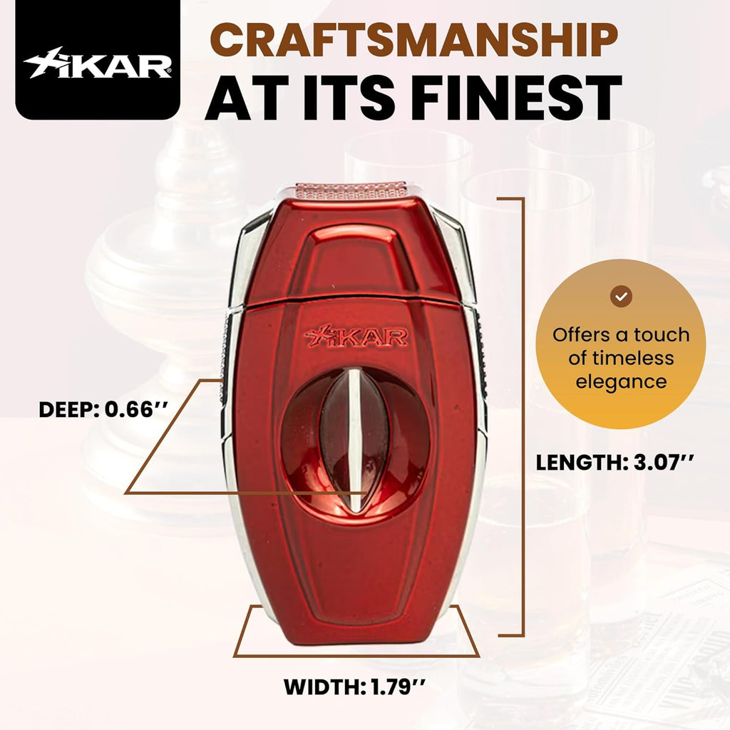Xikar Flip Dual Cutter | V Cut and Straight Cut