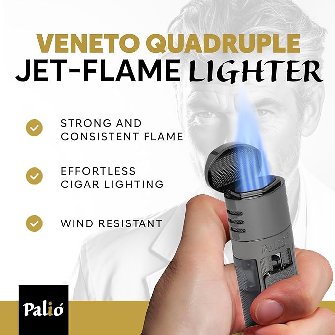 Palió Veneto Quad-Jet Lighter