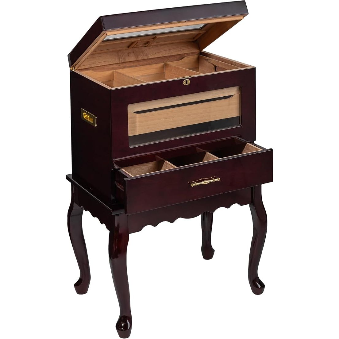 Humidor Supreme Geneve Table Humidor | Holds 500 Cigars