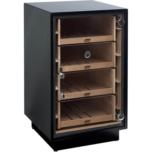 Manchester Commercial Display Cigar Humidor Cabinet | Holds 250 Cigars | Base Included