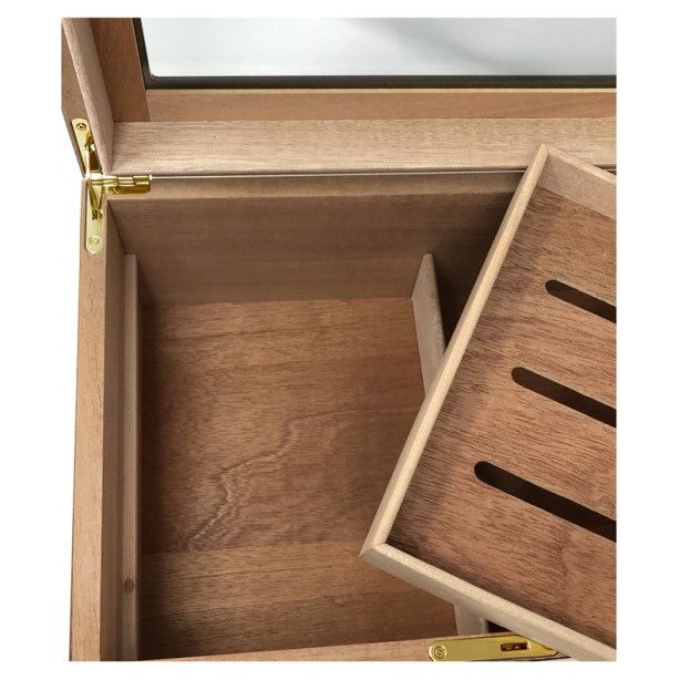 Berkeley Desktop Cigar Humidor | Holds 100 Cigars