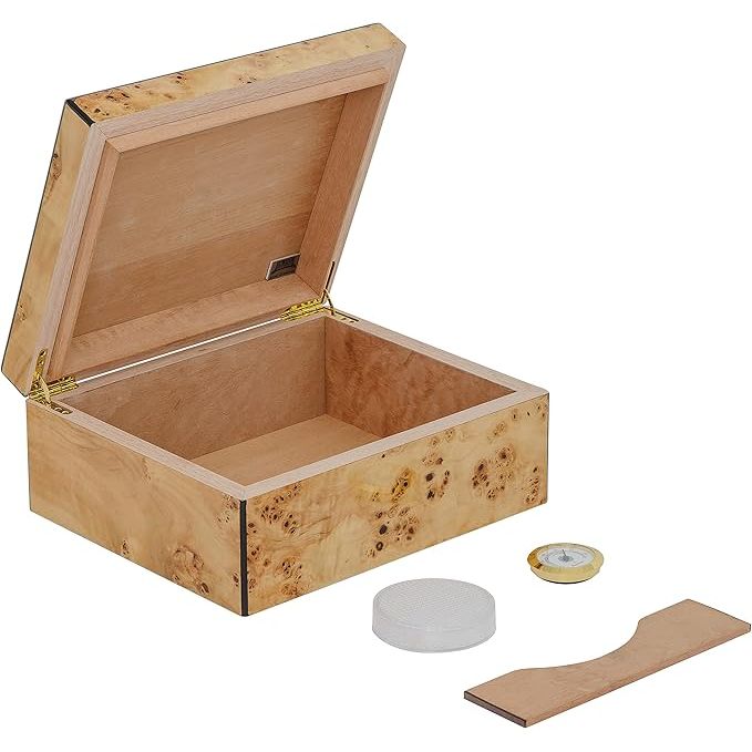 Flanders Desktop Humidor | Holds 55 Cigars