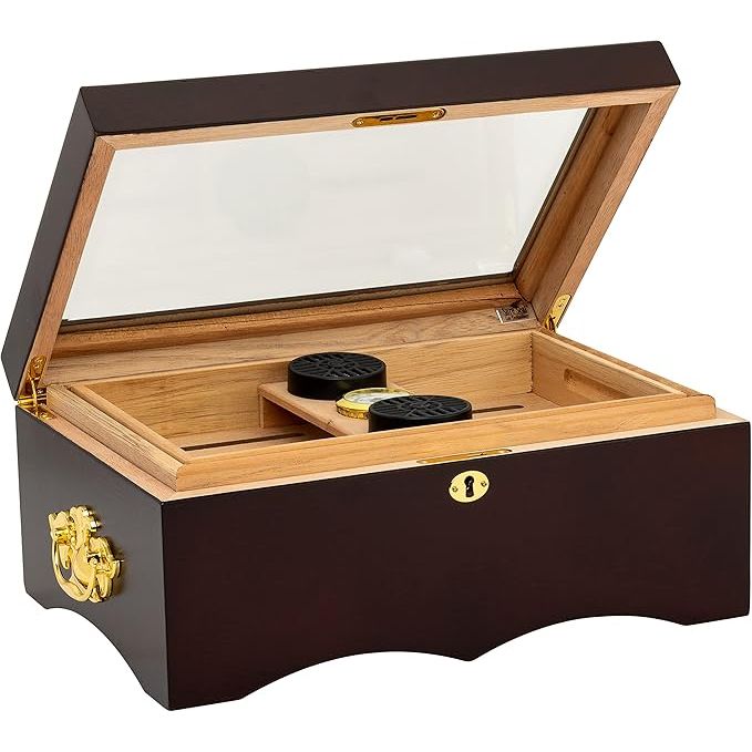 El Rey Desktop Humidor | Holds 150 Cigars